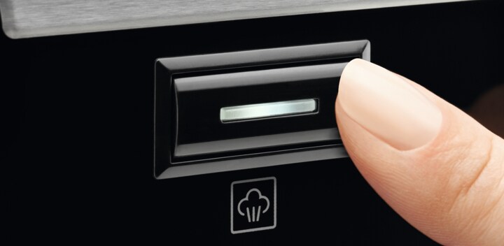 The steam button on the Multifunction PlusSteam steam oven