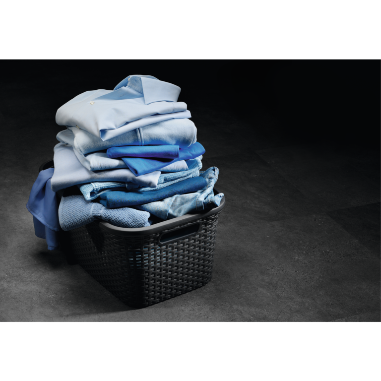 Pile of folded clothes