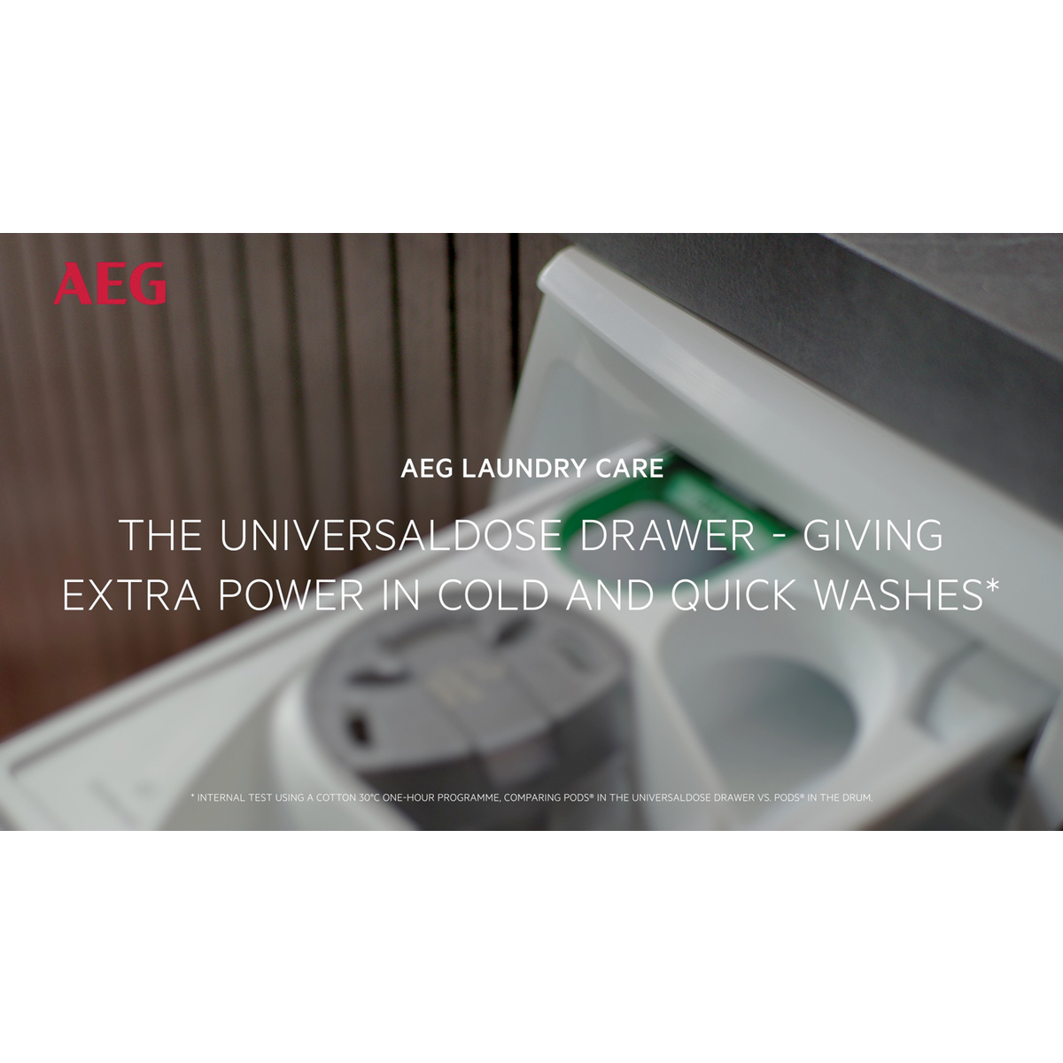 AEG - 9 kg washing machine - LFSR74944UD