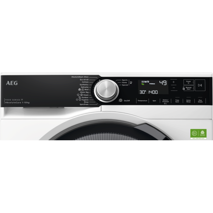 AEG - 10 kg washing machine - LFSR95146WS