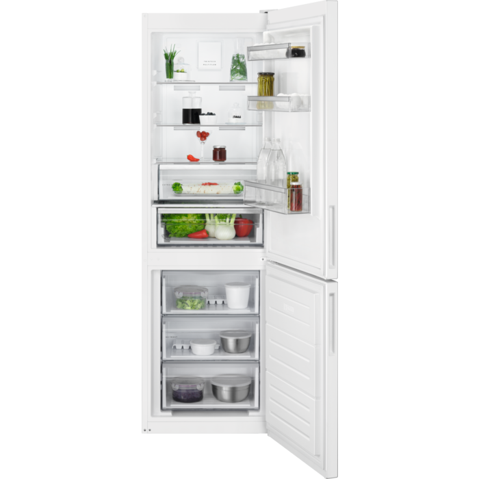AEG - Freestanding Fridge Freezer - RCB632E3MW