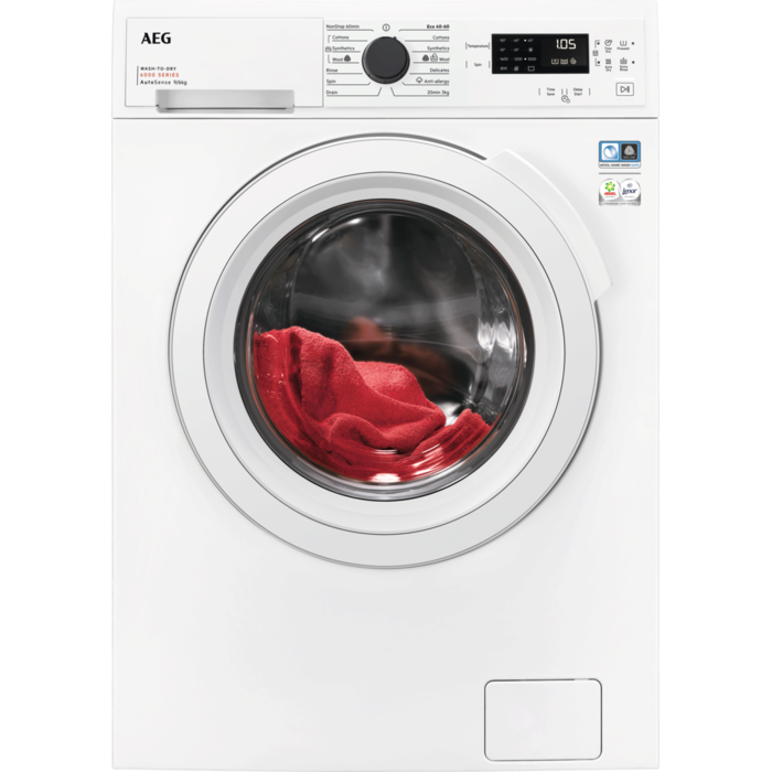 AEG - Freestanding Washer Dryer - LWX60966B