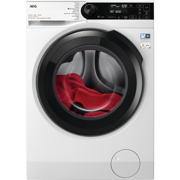 AEG - Freestanding Washer Dryer - LWR7485M4U