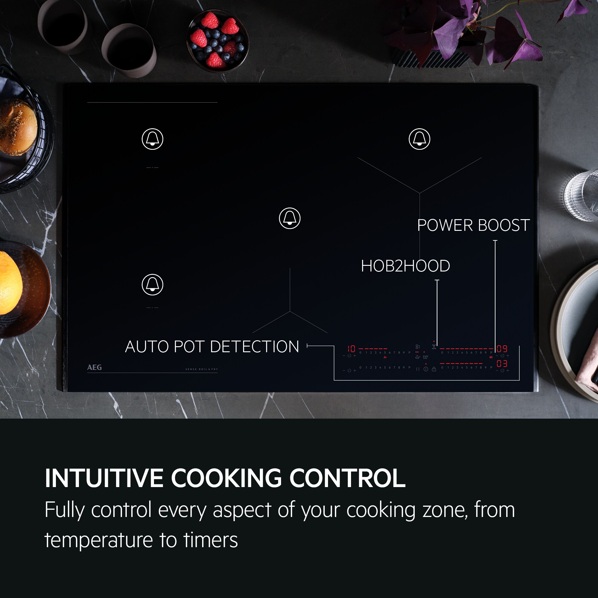 AEG - Induction Hob - NII84B10AB