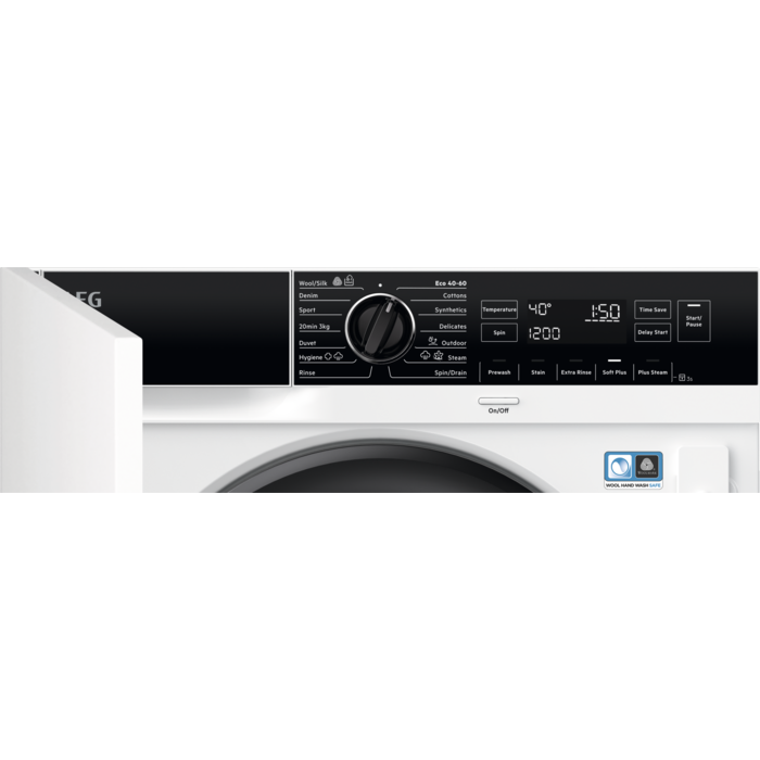 AEG - 8 kg washing machine - LF7C8636BI