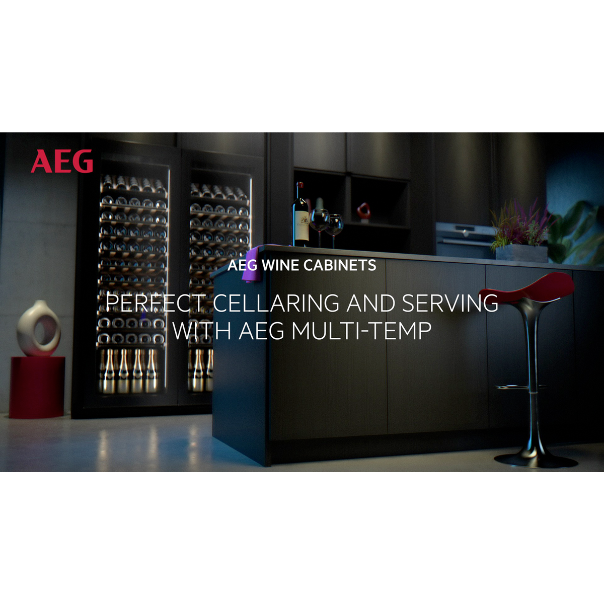 AEG - Wine Cabinet - NKW8P21KAB