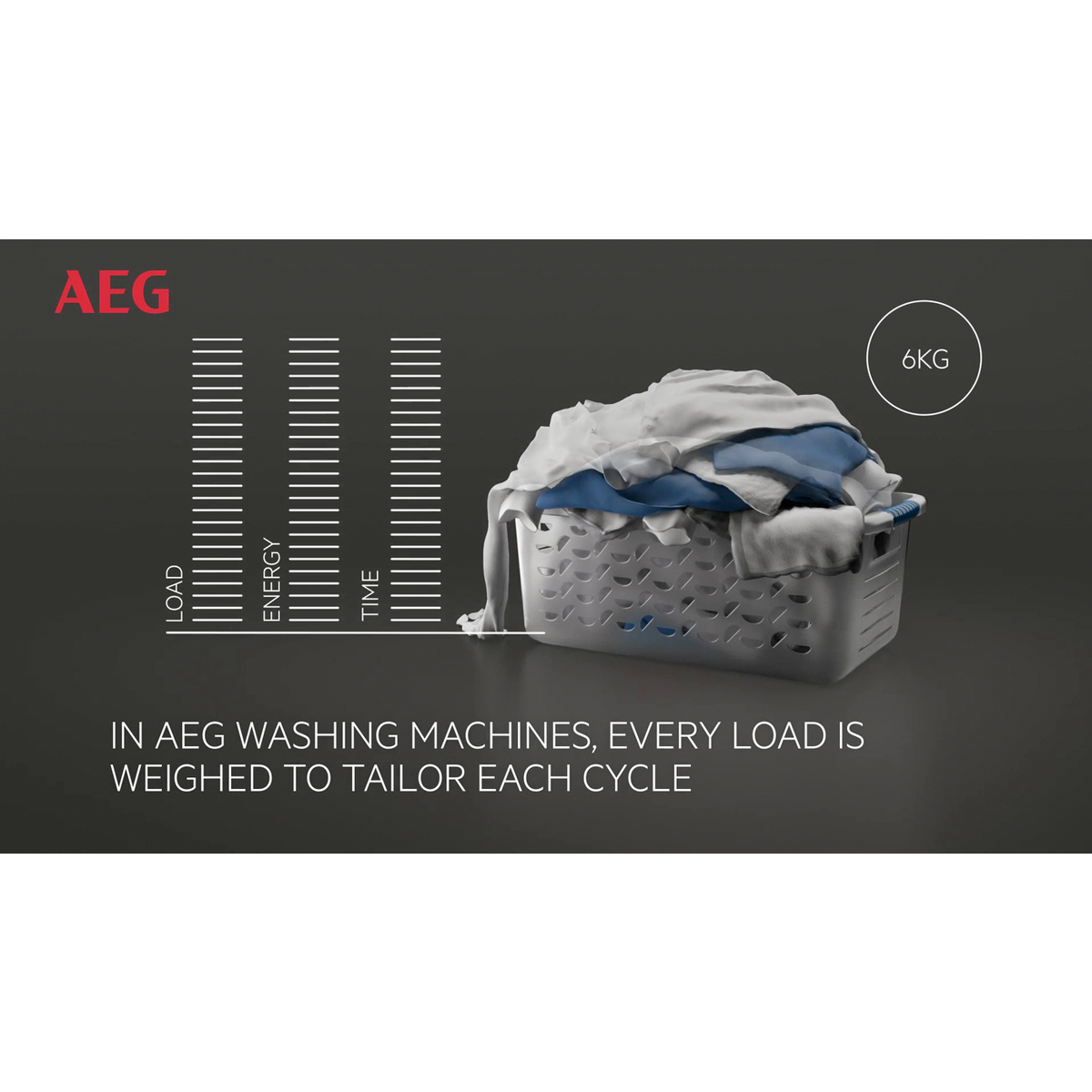 AEG - Integrated Washing Machine - LFX6G8434BI