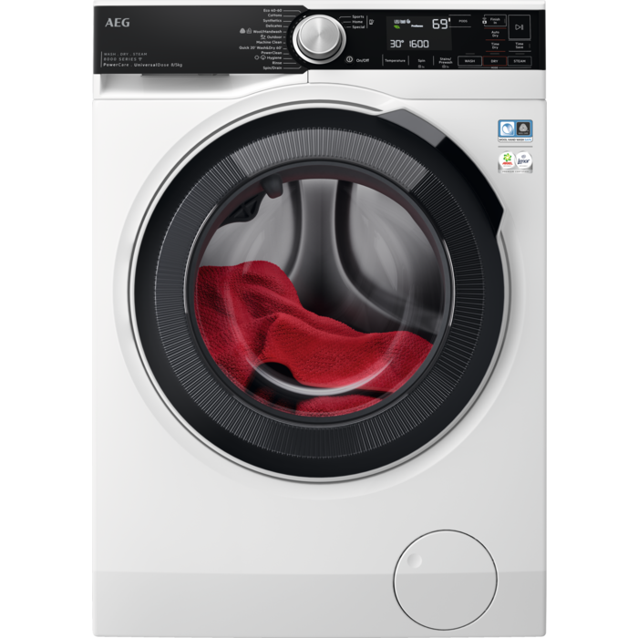 AEG - Freestanding Washer Dryer - LWR8585M5UD