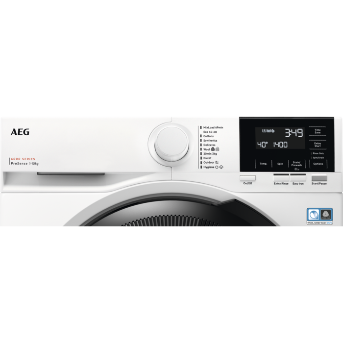 AEG - 10 kg washing machine - LFR61144B
