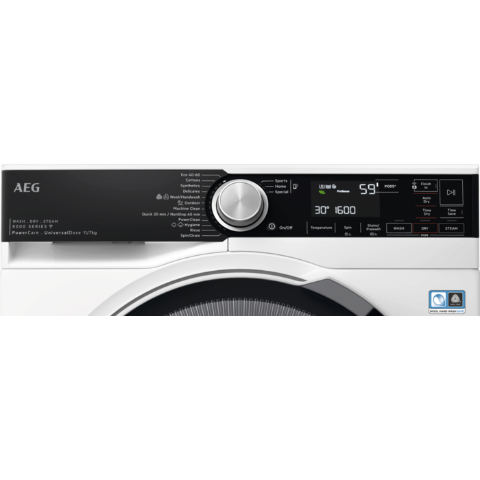 AEG - Freestanding Washer Dryer - LWR8516L6UD