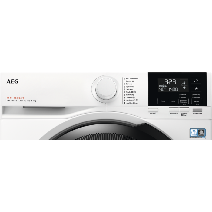 AEG - 9 kg washing machine - LFR61944AD