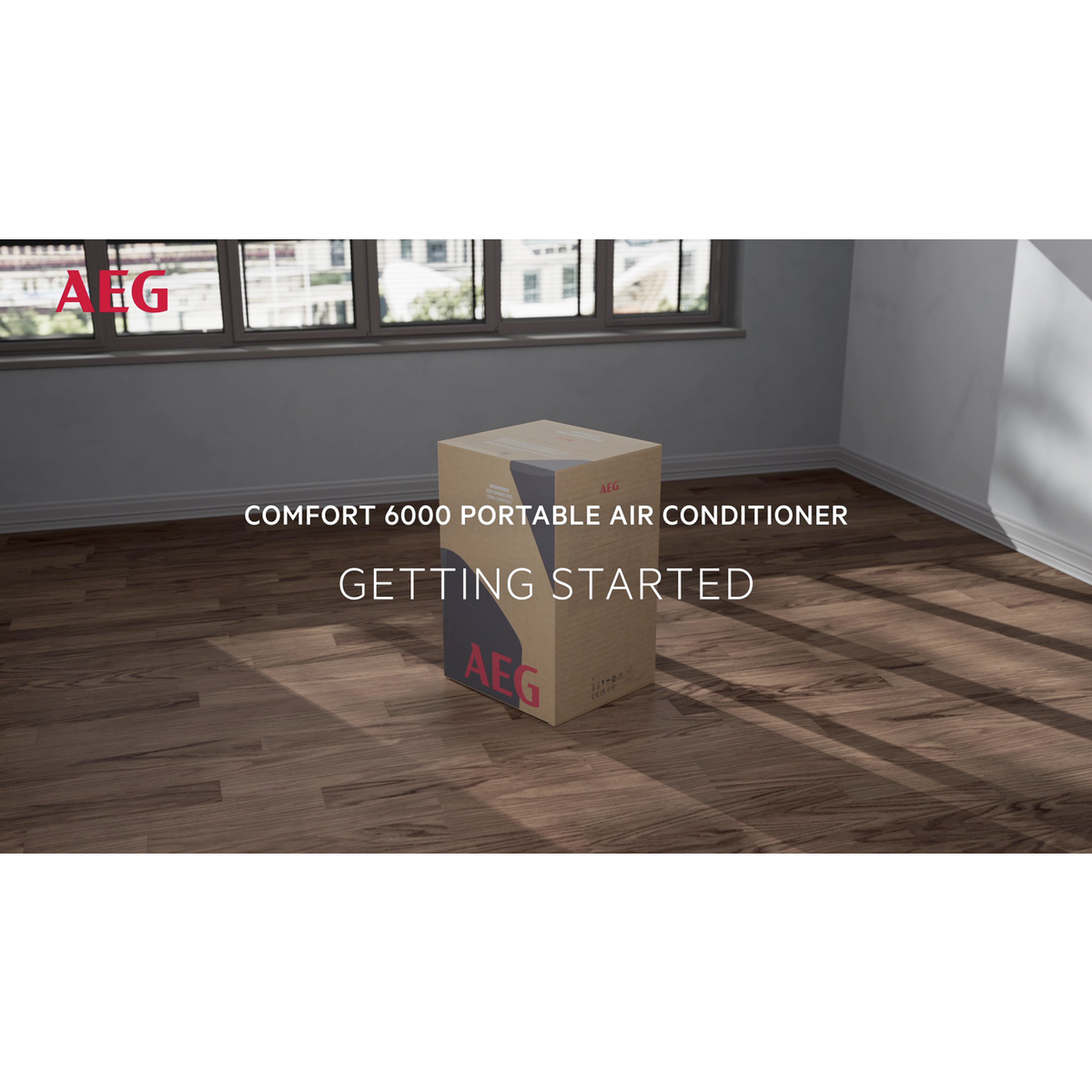 AEG - Portable Air Conditioner - AXP34U339HW