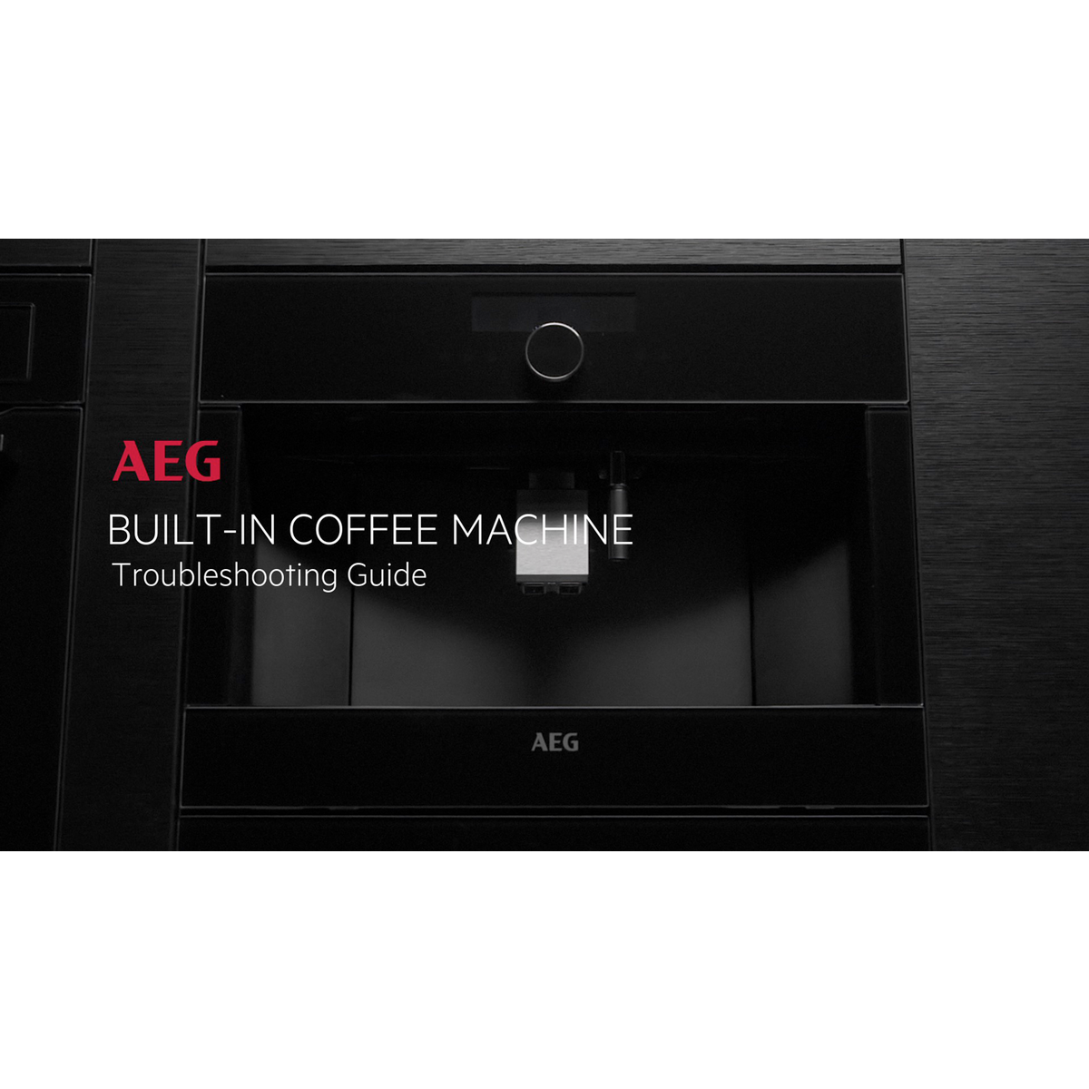 AEG - Integrated Coffee Machine - KKK994500T