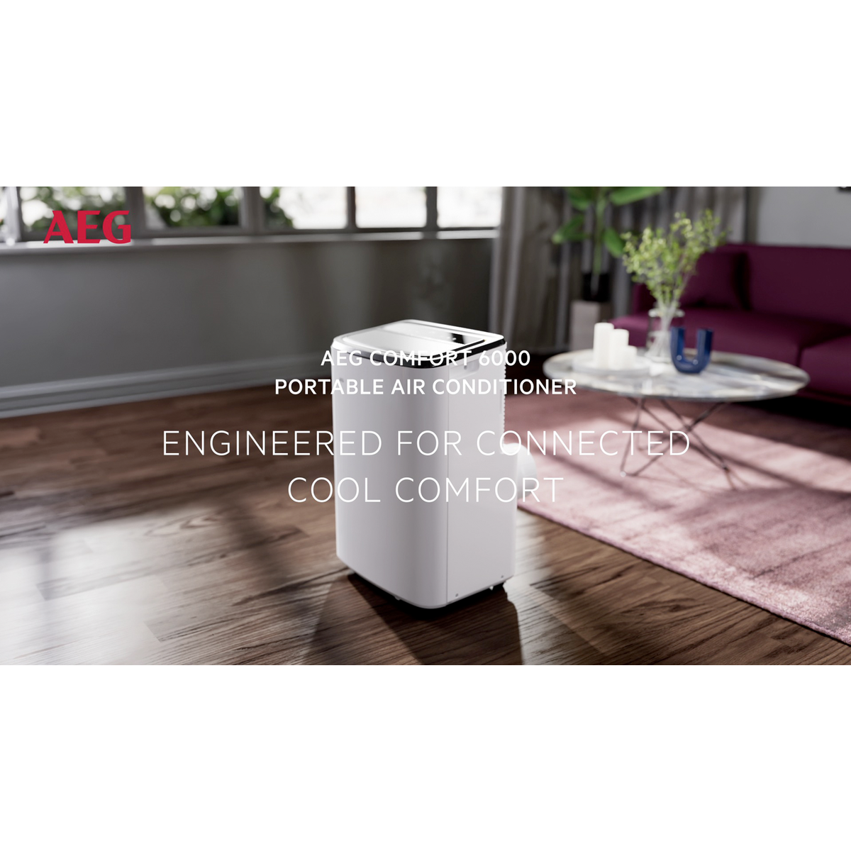 AEG - Portable Air Conditioner - AXP34U339CW