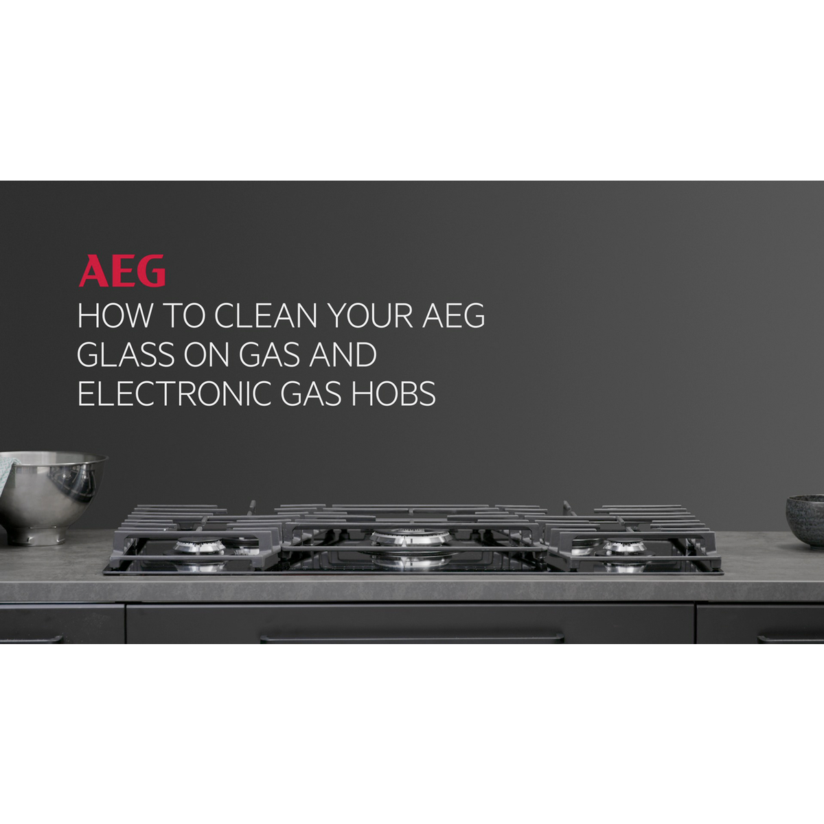 AEG - Gas Hob - HKB75820NB