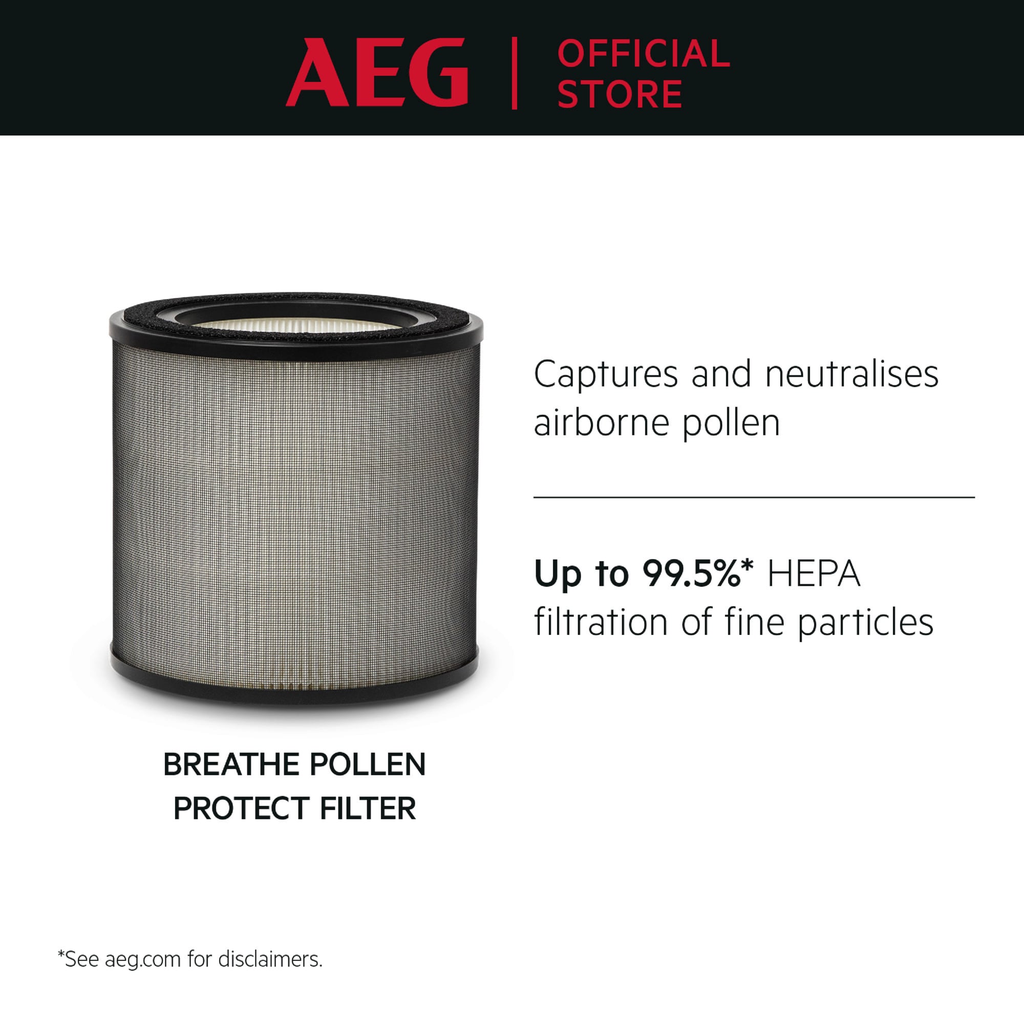 AEG - Air Purifier - AFFBTH2