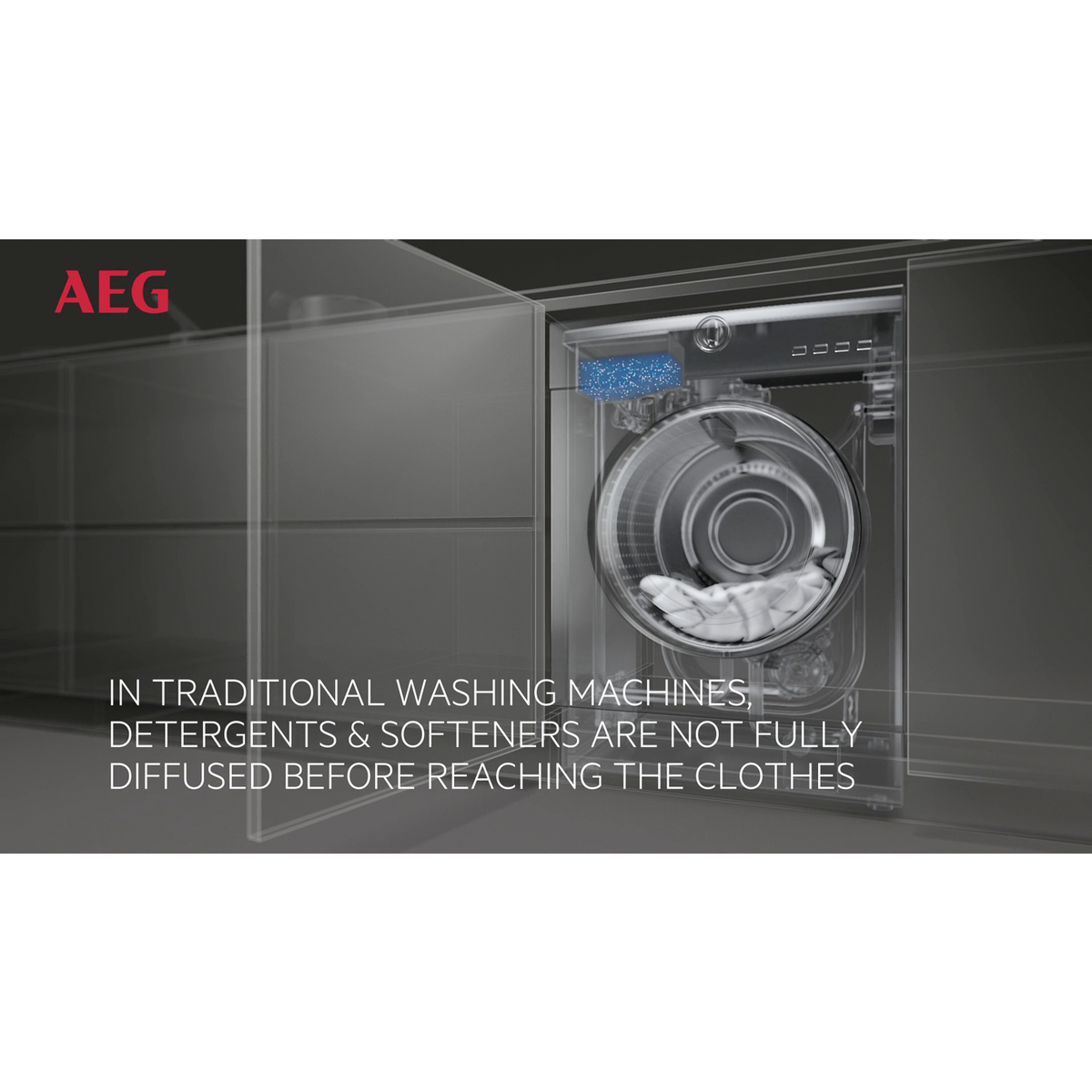 AEG - Integrated Washing Machine - LF8E8436BI
