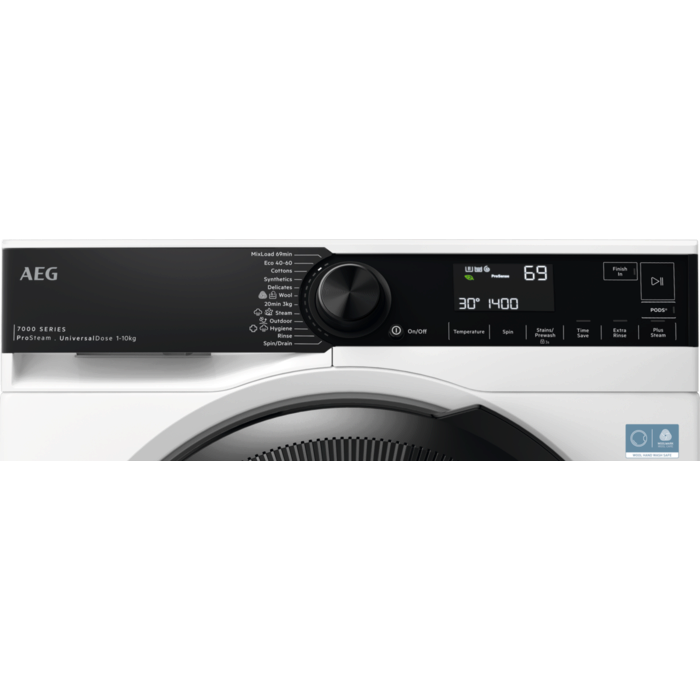 AEG - 10 kg washing machine - LFSR74144UD