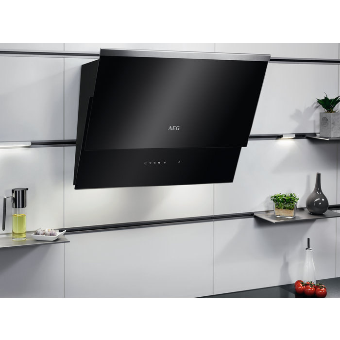 AEG - Black cooker hood - DVB5560B