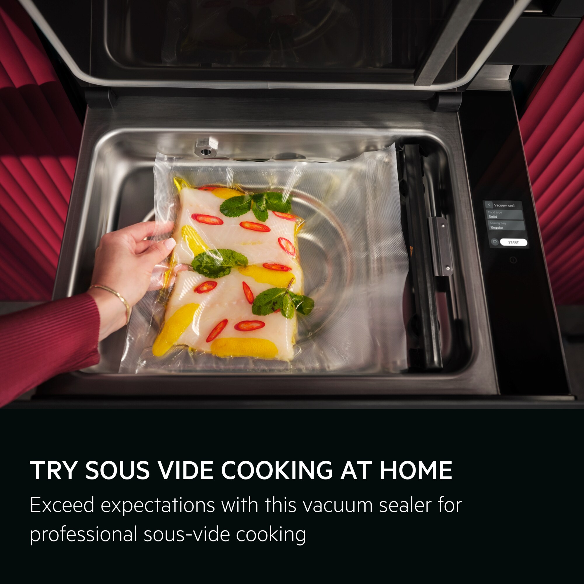 AEG - Integrated Vacuum Sealer - NKV914B