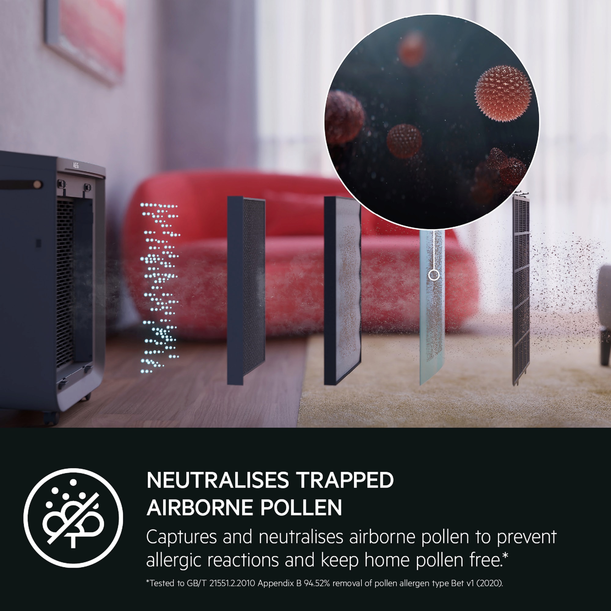 AEG - Air Purifier - AFWBTH5