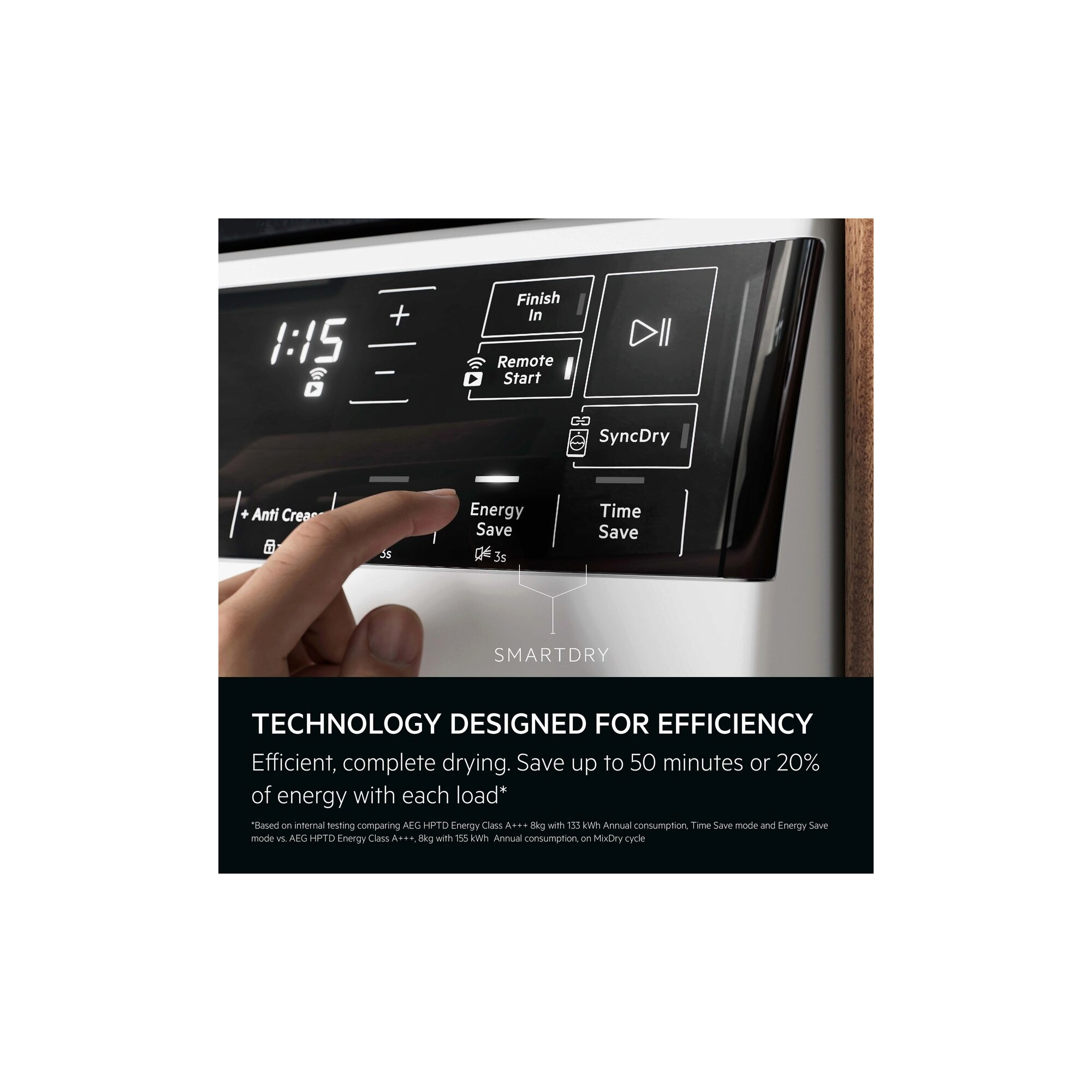 AEG - Heat Pump Dryer - TR948V4BC