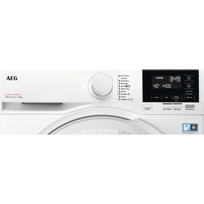AEG - Freestanding Washing Machine - LFR61842B