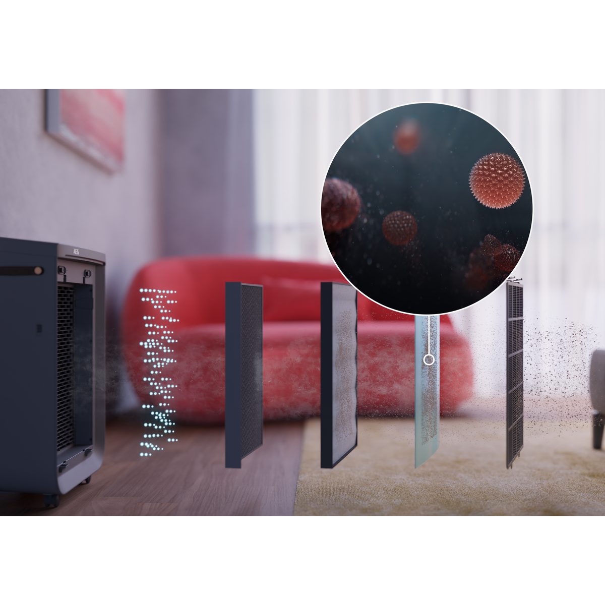 AEG - Air Purifier - AFWBTH5