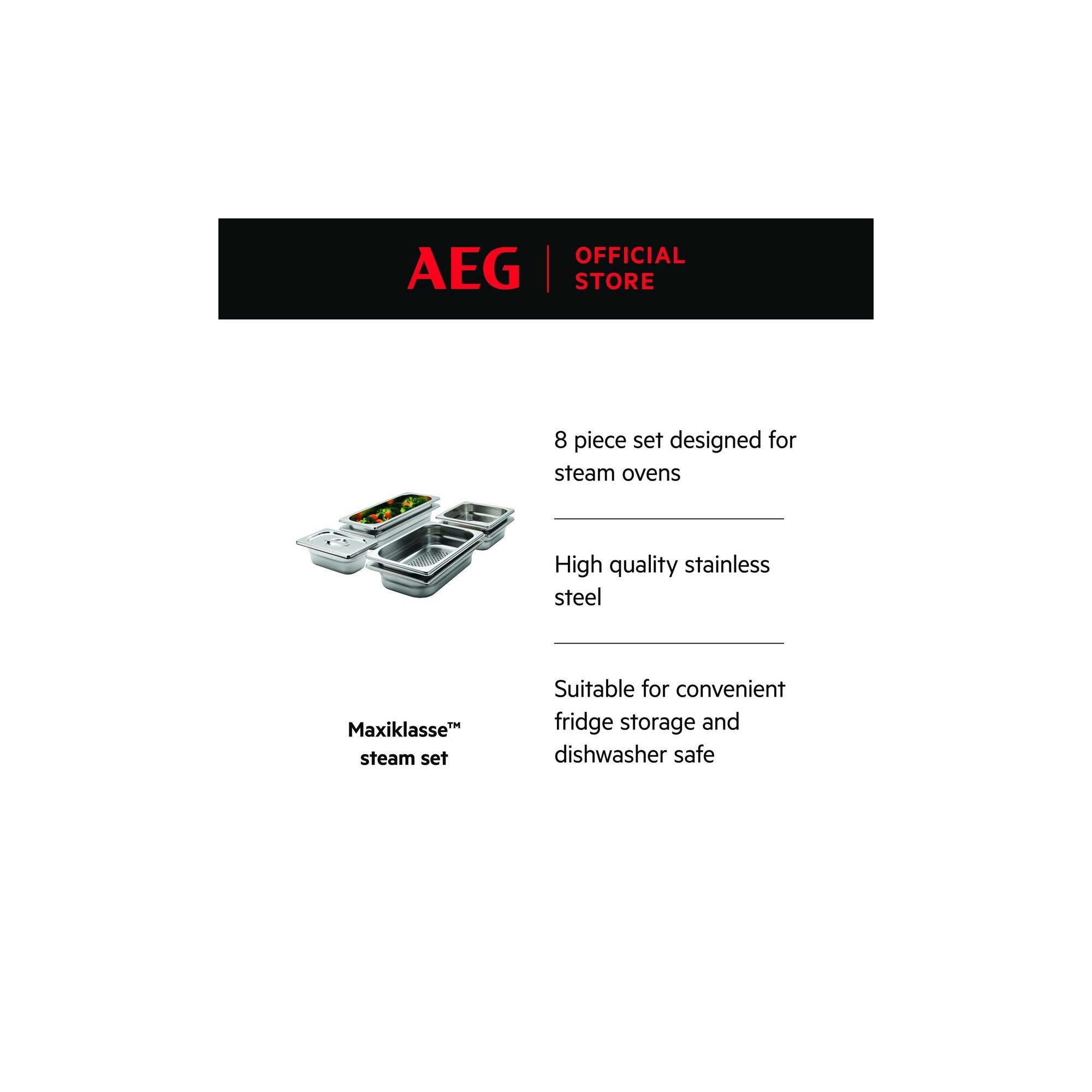 AEG - Steam kit set - A9OZS10