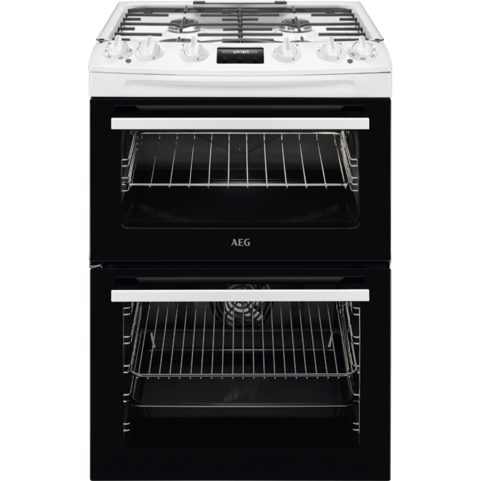 AEG - Dual Fuel Cookers - CKX6540ACW