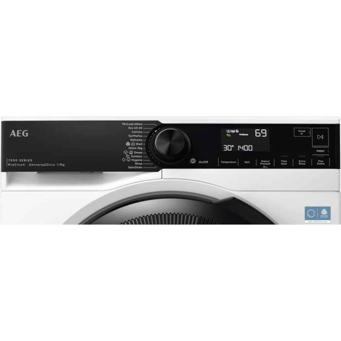 AEG - 9 kg washing machine - LFSR74944UD