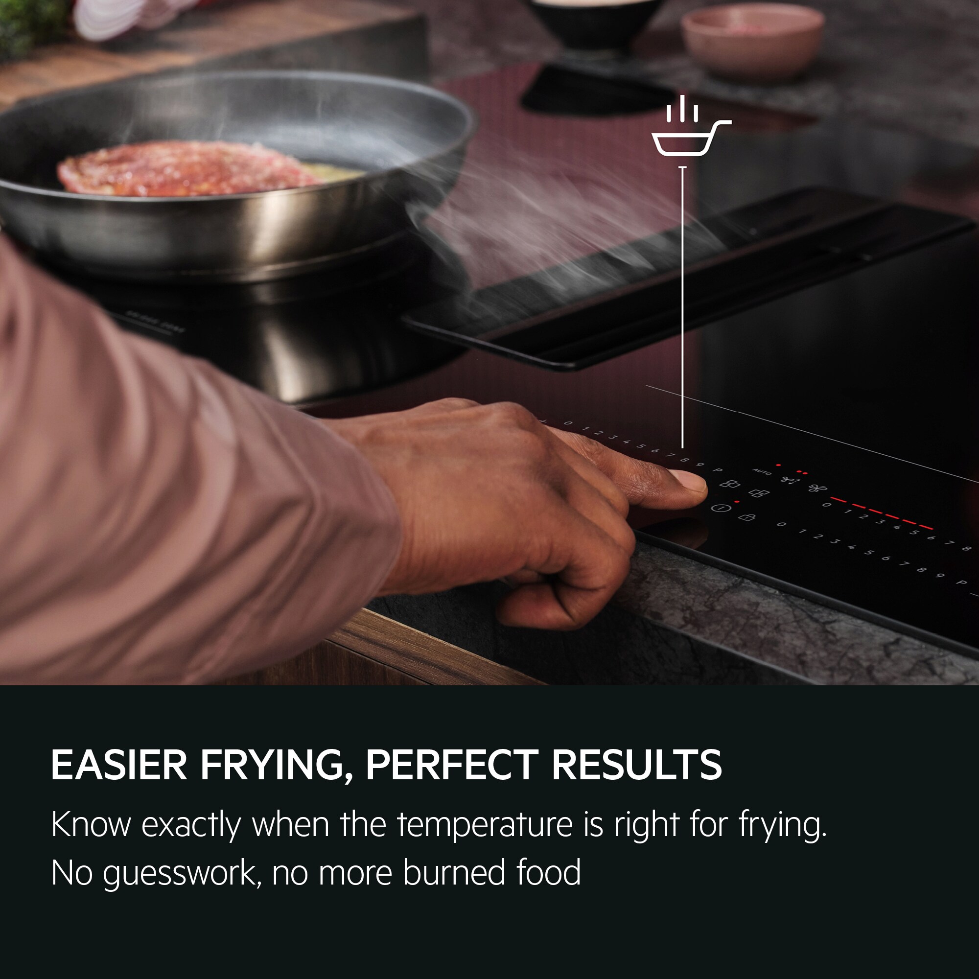 AEG - Extractor Hob - NCH84C23AB