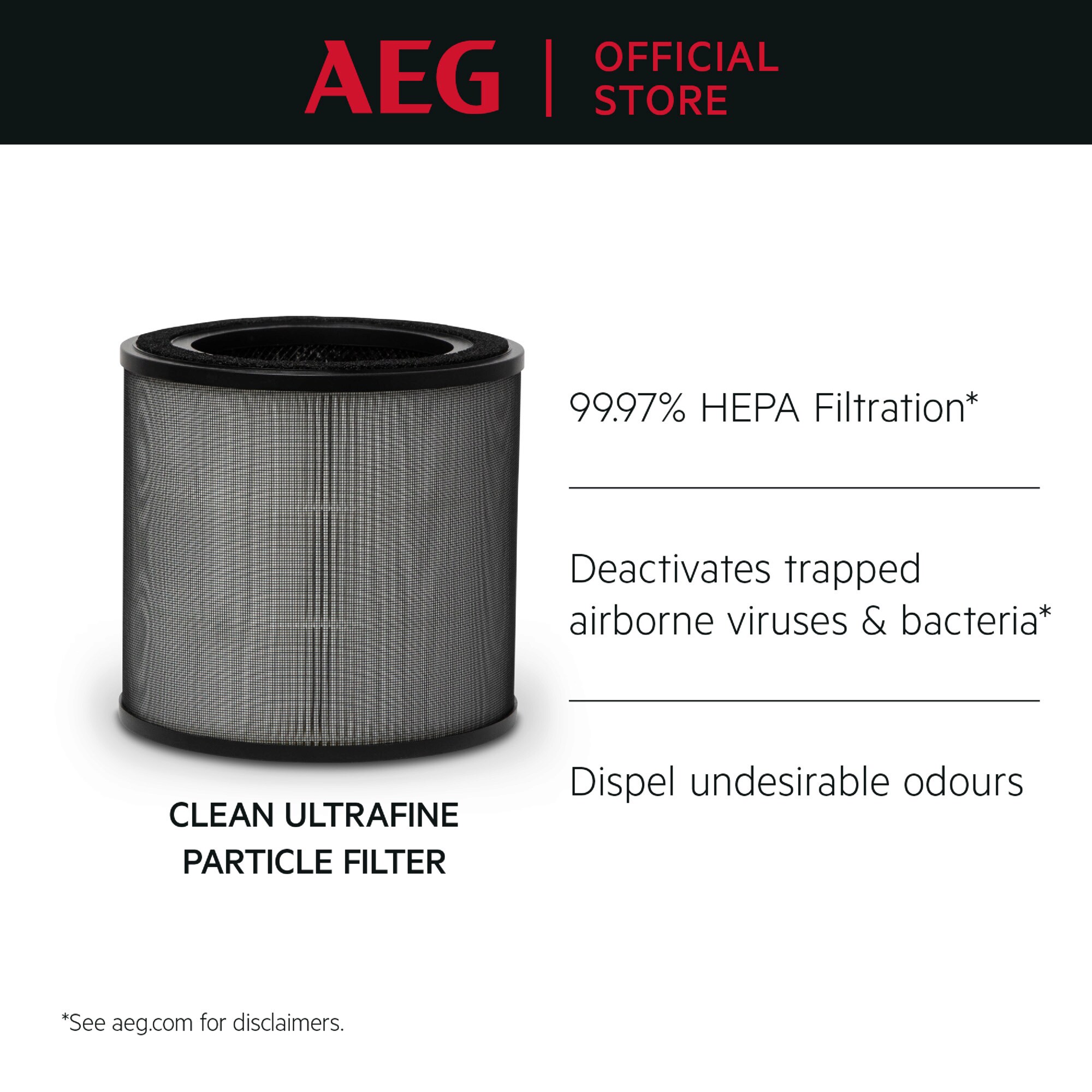 AEG - Air Purifier - AFFCLN2