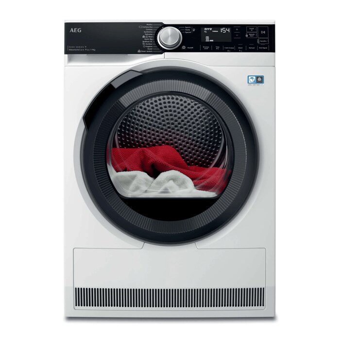 AEG 9000 AbsoluteCare® + Heat Pump 9 kg Tumble Dryer TR959M6BC