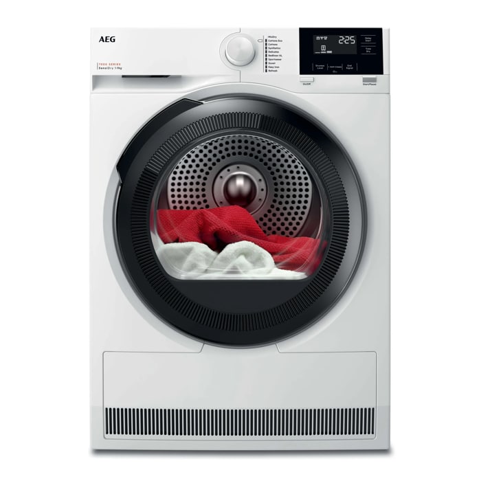 AEG TR719A4B Heat Pump Tumble Dryer 9kg Capacity White A+++ Energy Rating - Image 7