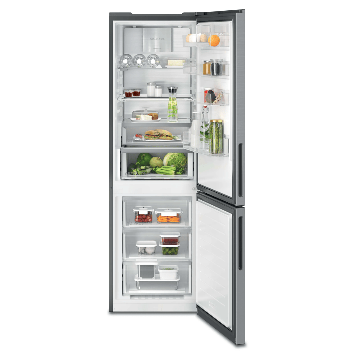8000 Cooling 360° Freestanding Fridge Freezer 187 cm ORC8M321CX