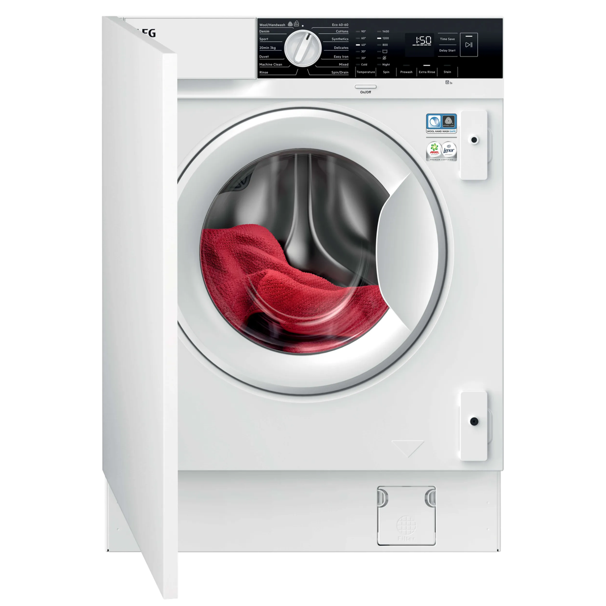 6000 ProSense® 8 kg Washing Machine LFX6G8434BI