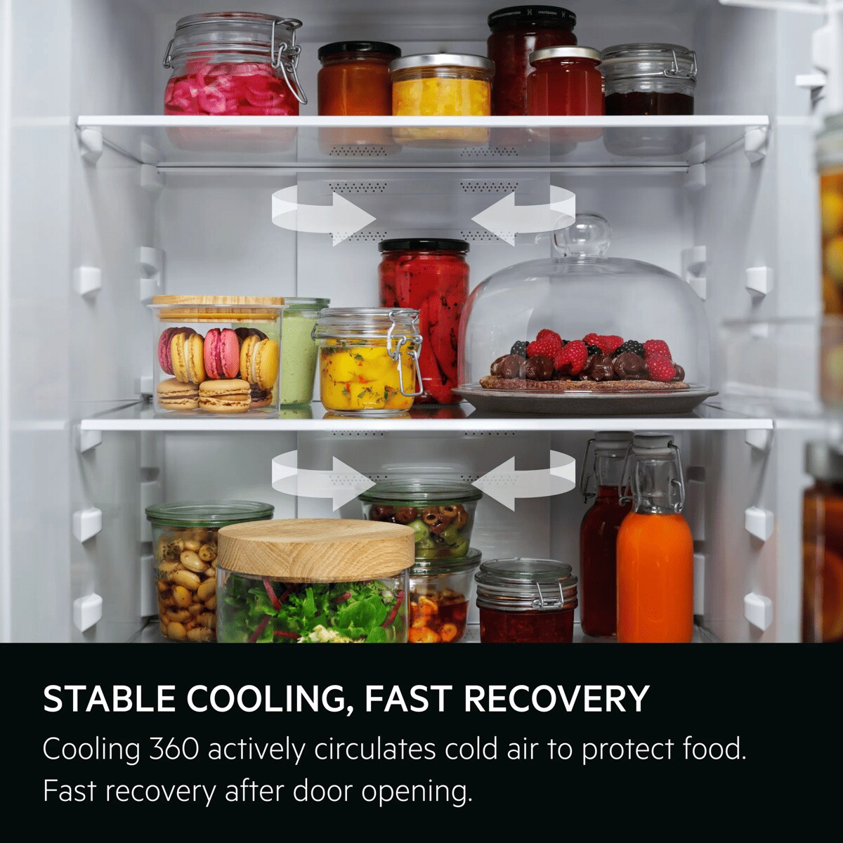Cooling 360: Stable temperature and humidity in every corner