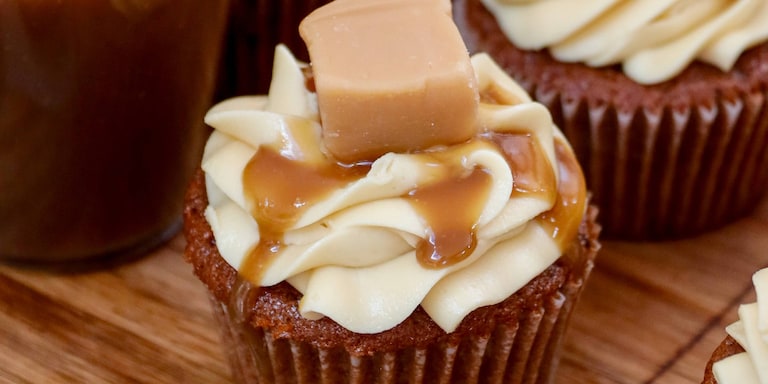 Sticky Toffee Cupcakes Recipe by Jane's Patisserie