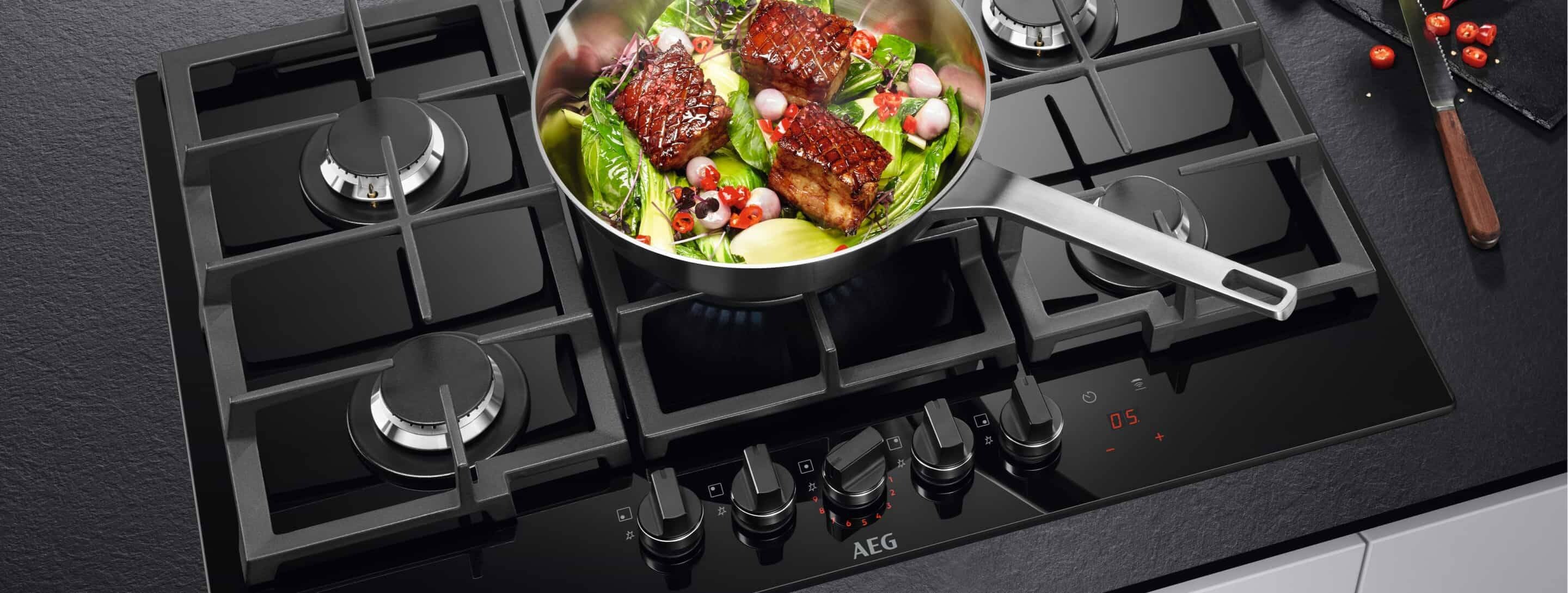 AEG Gas Hob 4 & 5 Burner Gas Hob AEG