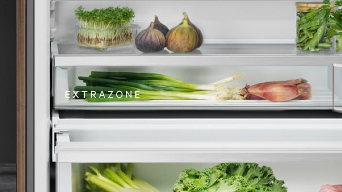 Veggies in fridge