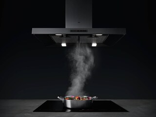 Diagram of how an AEG cooker will will automatically turn on when you start cooking