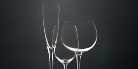 Delicate glassware