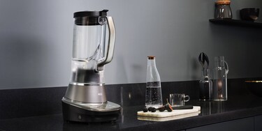 gourmet blender on countertop