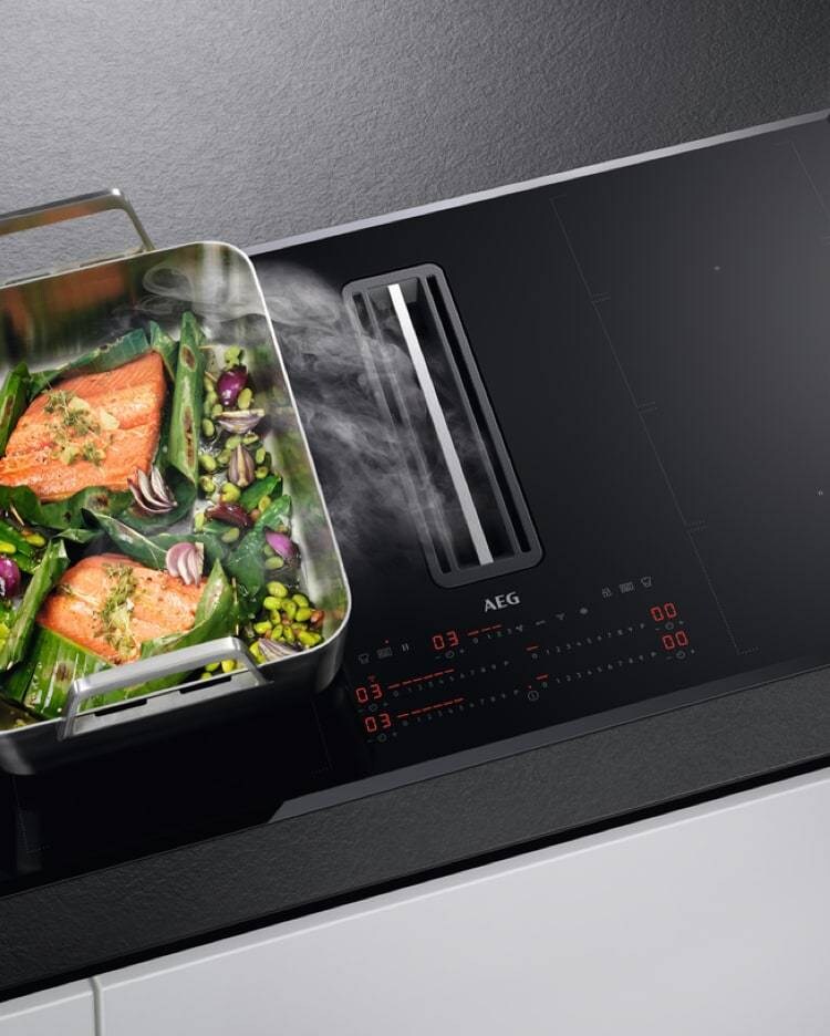 AEG Extractor Hob