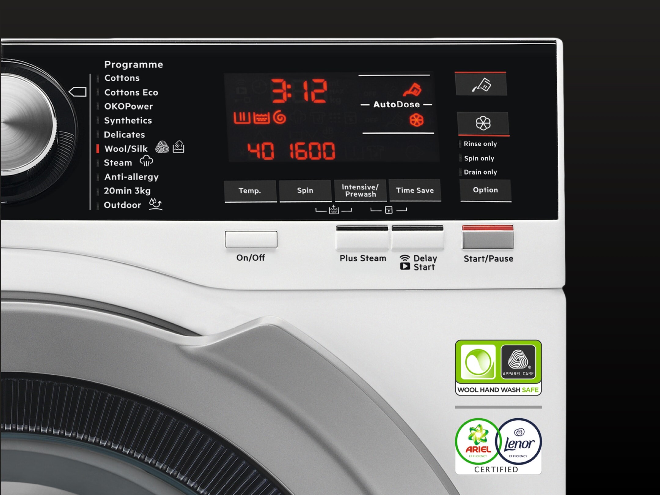 Aeg Washing Machine Symbols