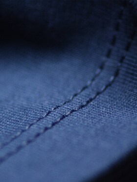 Blue cotton fabric