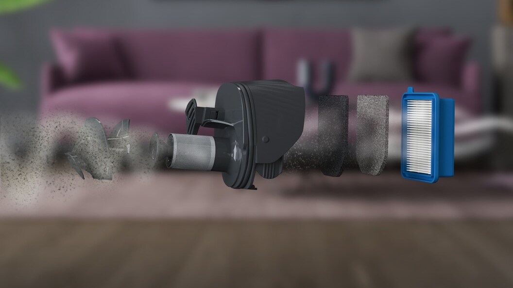 5 step filtration technology closeup