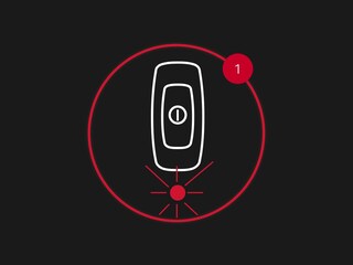 Circle on-button Circle on-button