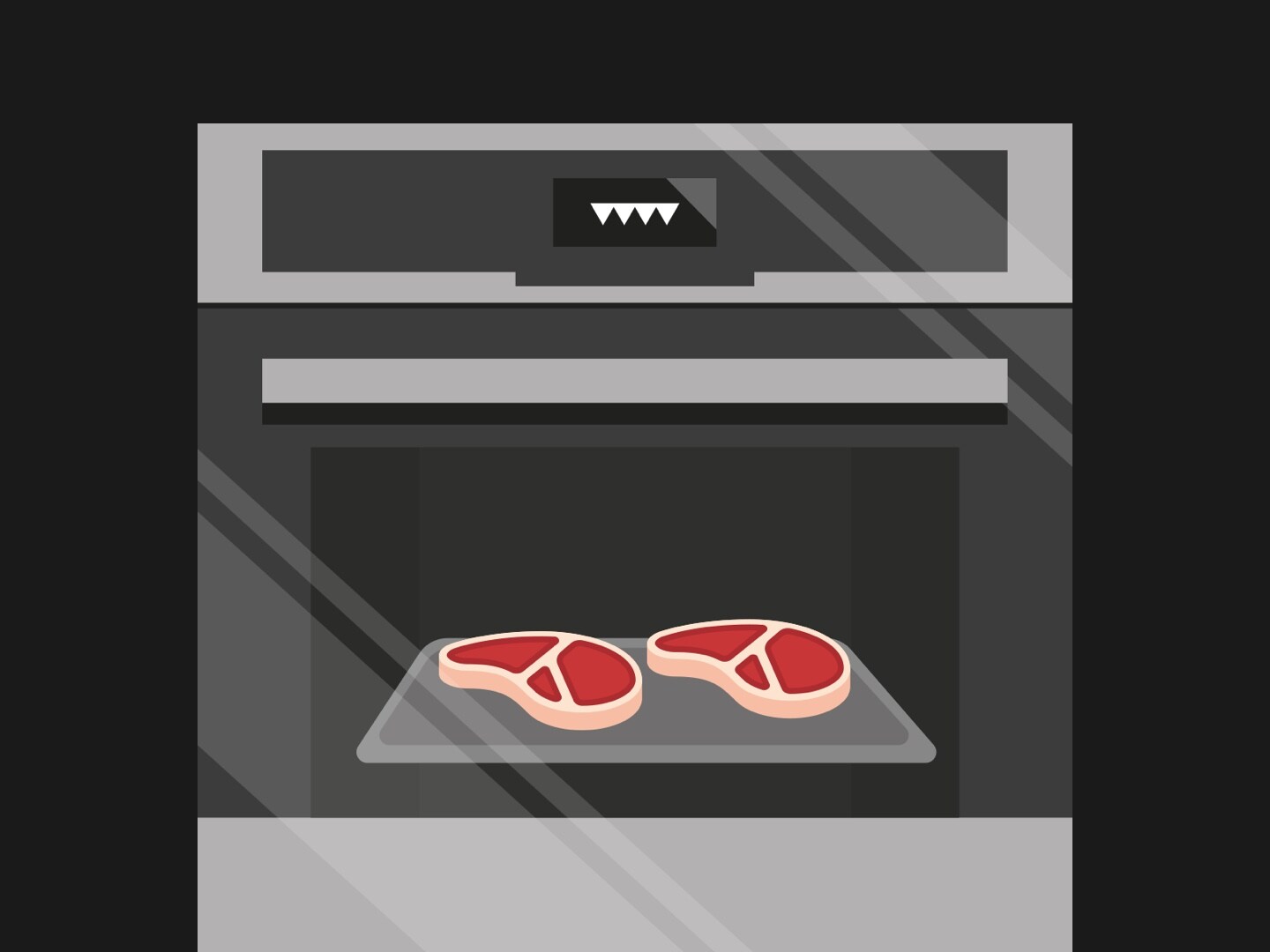 Using the oven grill function AEG